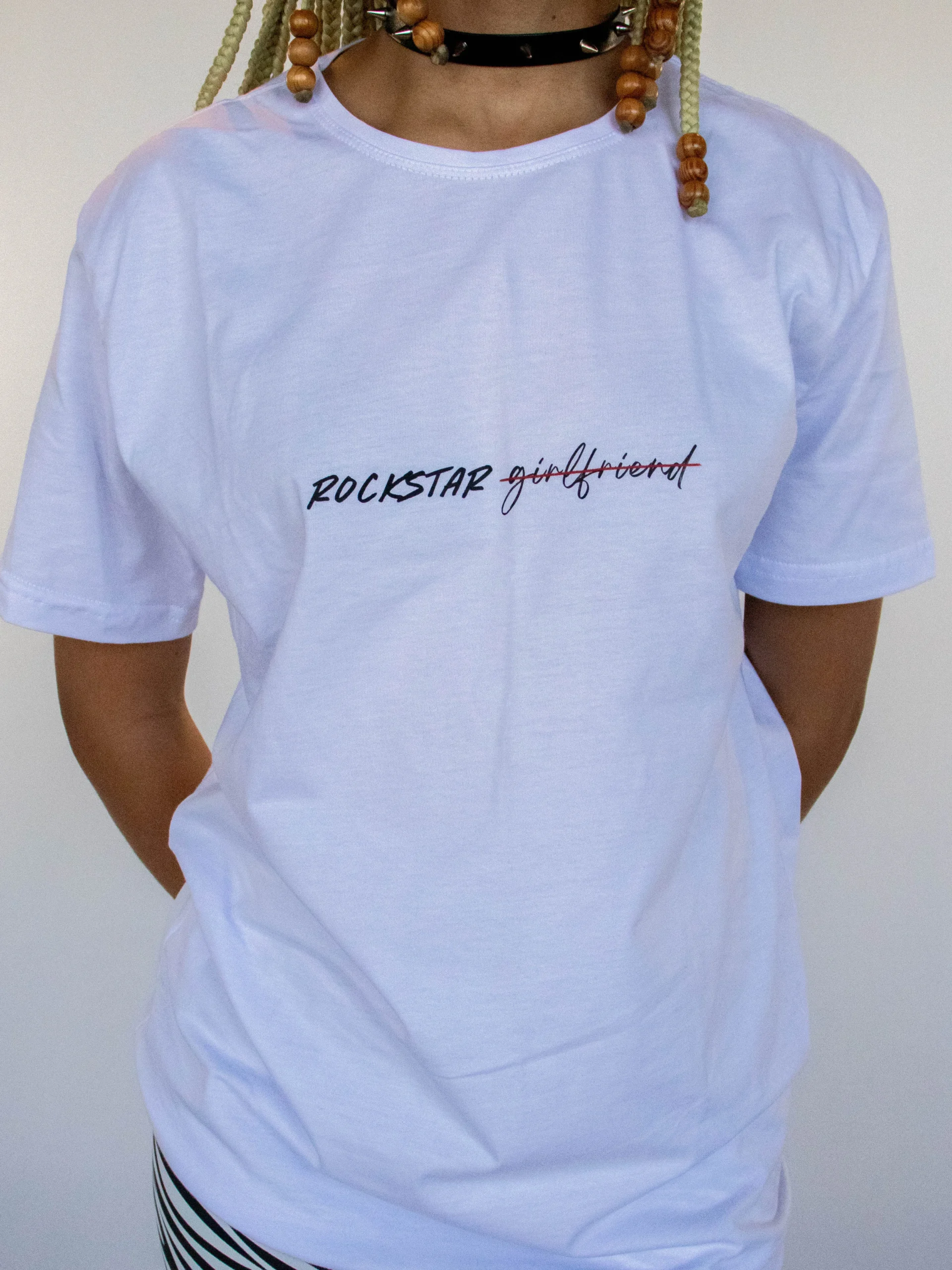 Camiseta Rockstar Girlfriend - Imagem 4