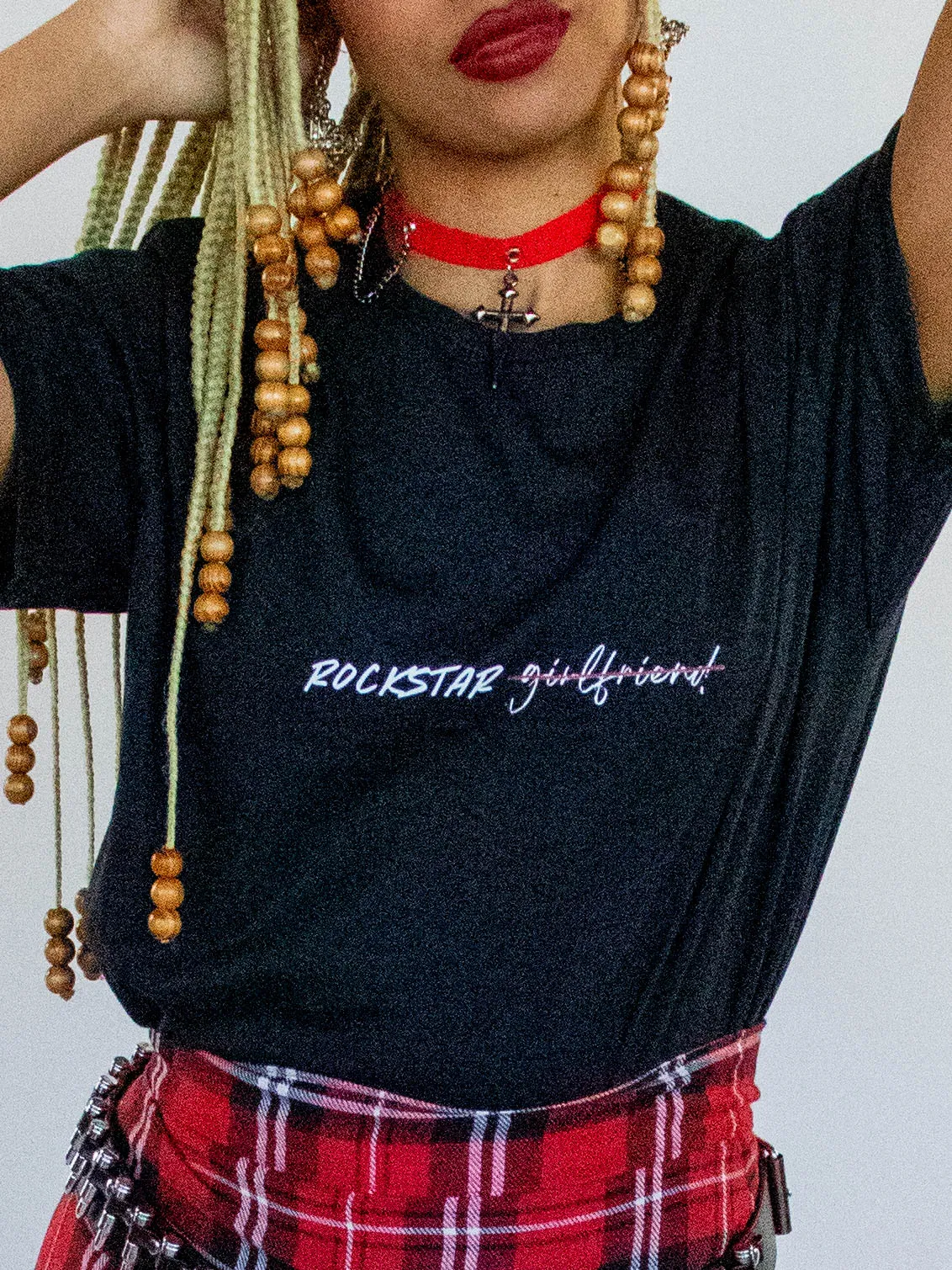 Camiseta Rockstar Girlfriend - Imagem 5