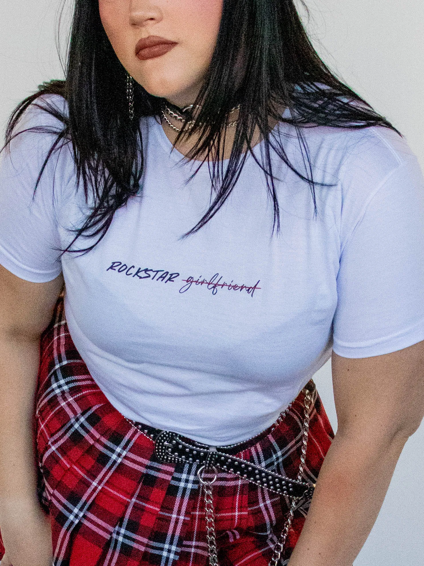 Camiseta Rockstar Girlfriend - Imagem 7